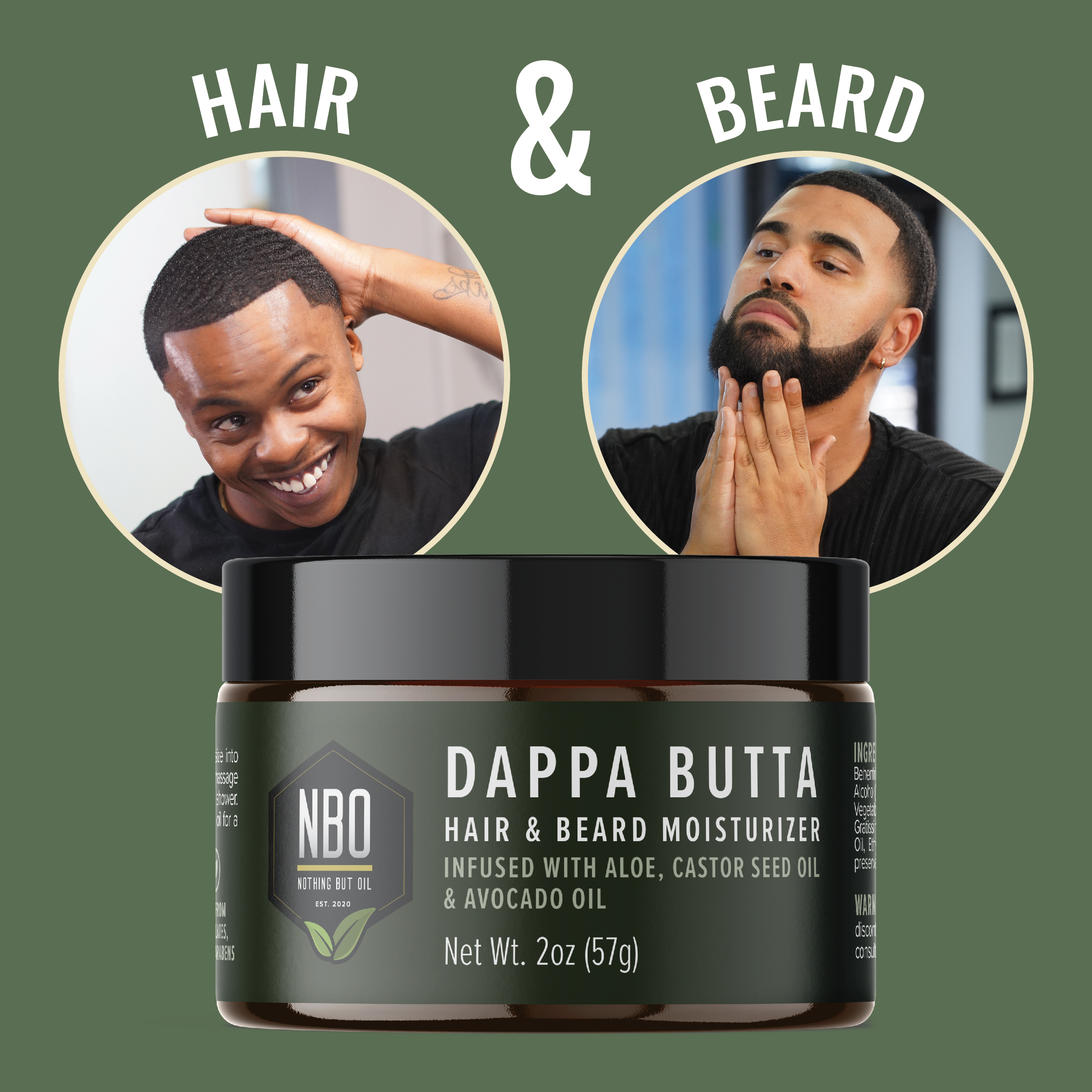 Dappa Butta Hair & Beard Moisturizer