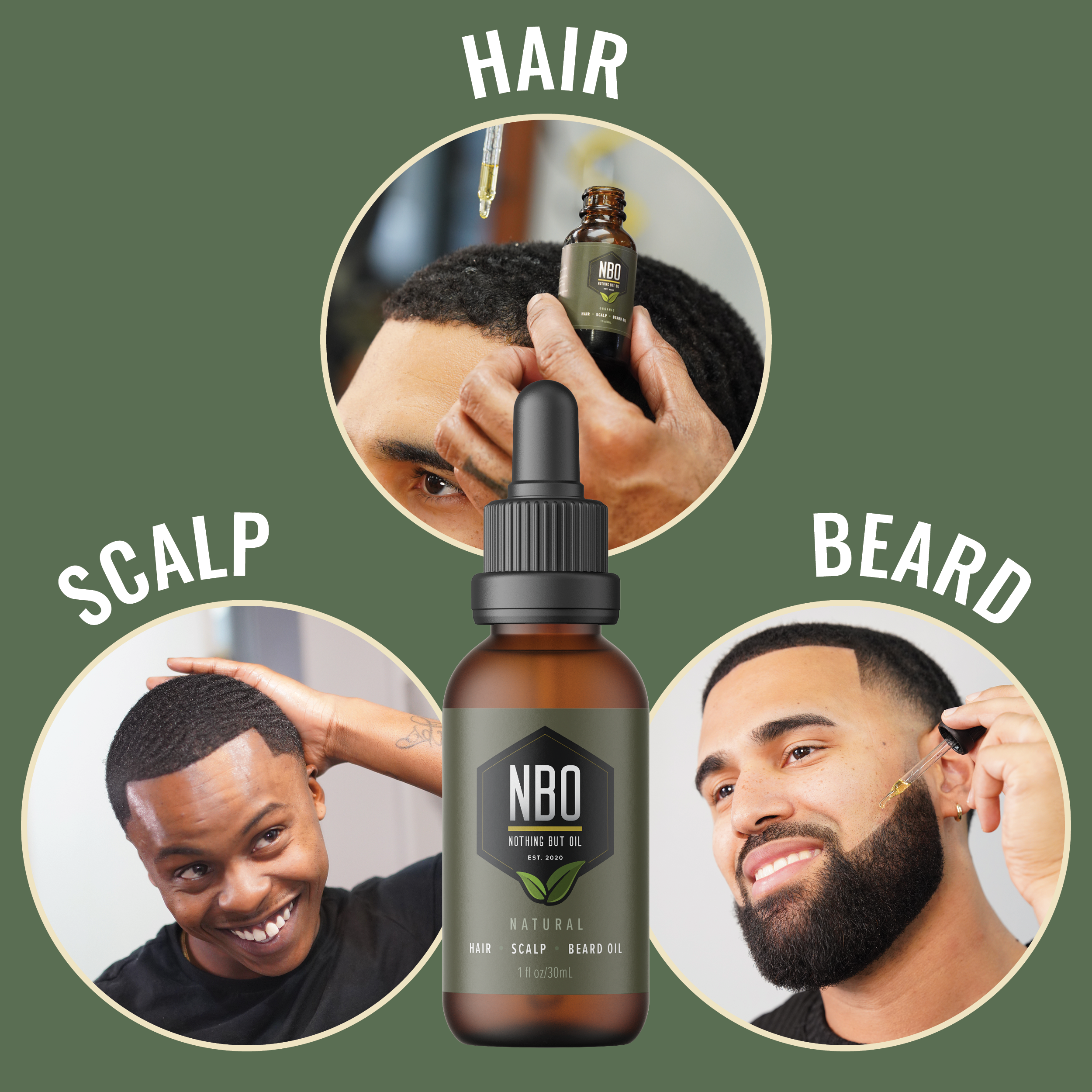THE OG BLEND Hair, Scalp, and Beard Oil